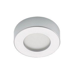 PRIOS LED Deckenleuchte Edwina 9917033 Modern in Alu aus Aluminium 1-flammig Badezimmerleuchte