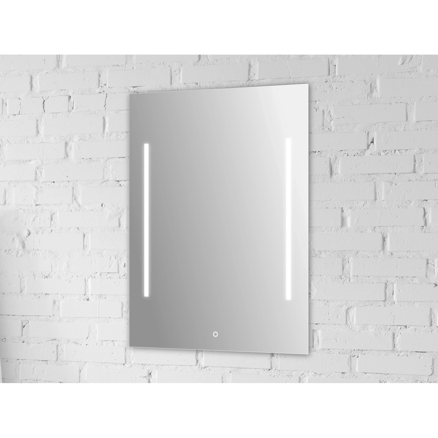 Kristall-Form LED-Leuchtspiegel Sirius II 60 cm x 80 cm Rechteckig_2