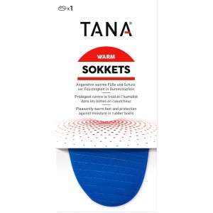 Blaue Scheibler Stiefelsocken Gr. 38-39 für Arbeitsschuhe, Kälte- und Feuchtigkeitsschutz.