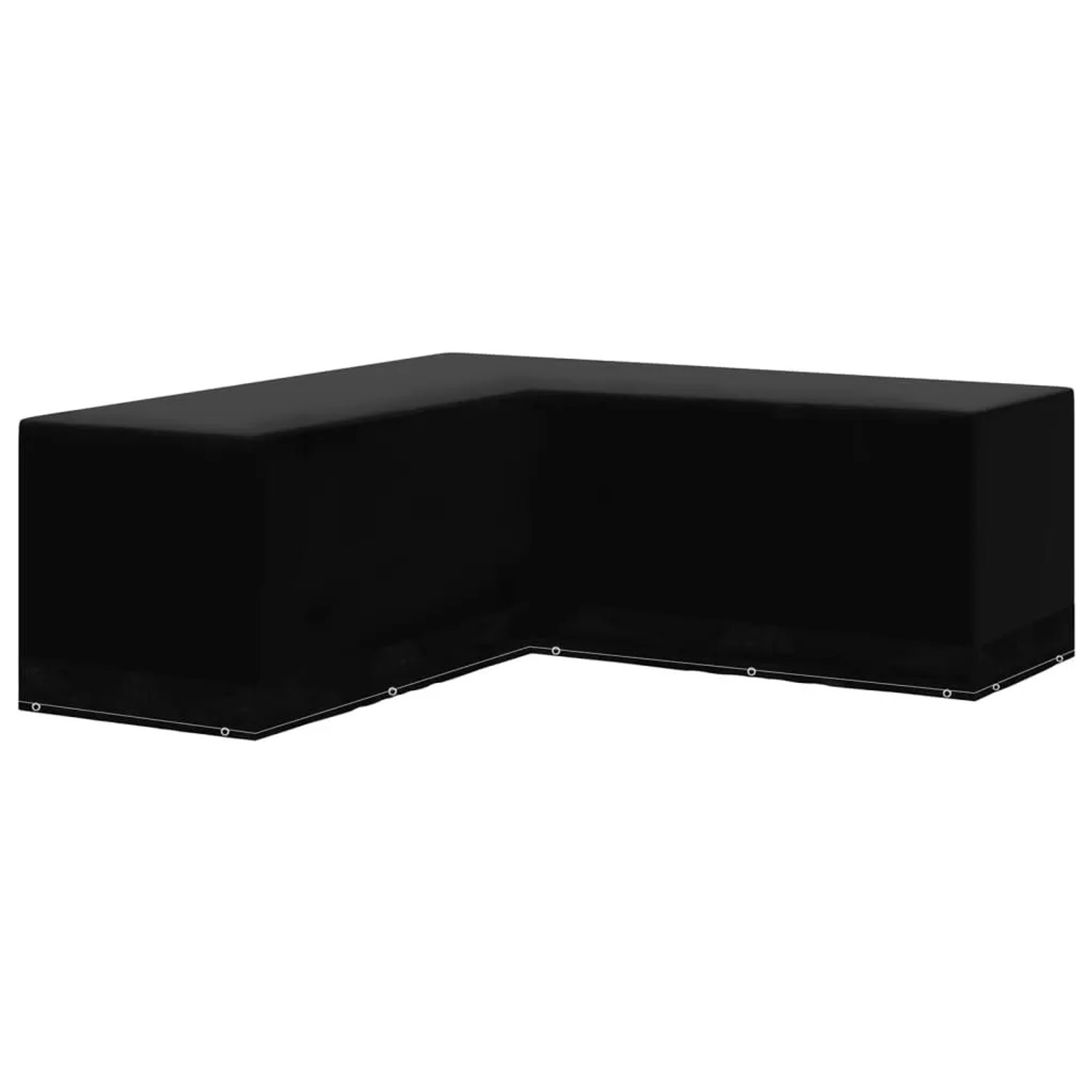 vidaXL Gartenmöbel-Abdeckung L-Form 12 Ösen 250x250x90 cm 48631