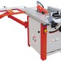 Holzmann Formatkreissäge TS 250F-1600, 400V, mit Graugusstisch und Tischverlängerung.