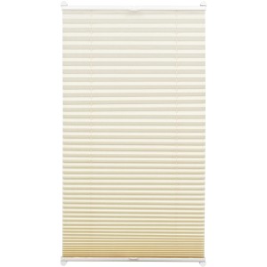 Gardinia EasyFix Thermo-Plissee, elfenbeinfarben, 90x130 cm, mit 2 Bedienschienen.