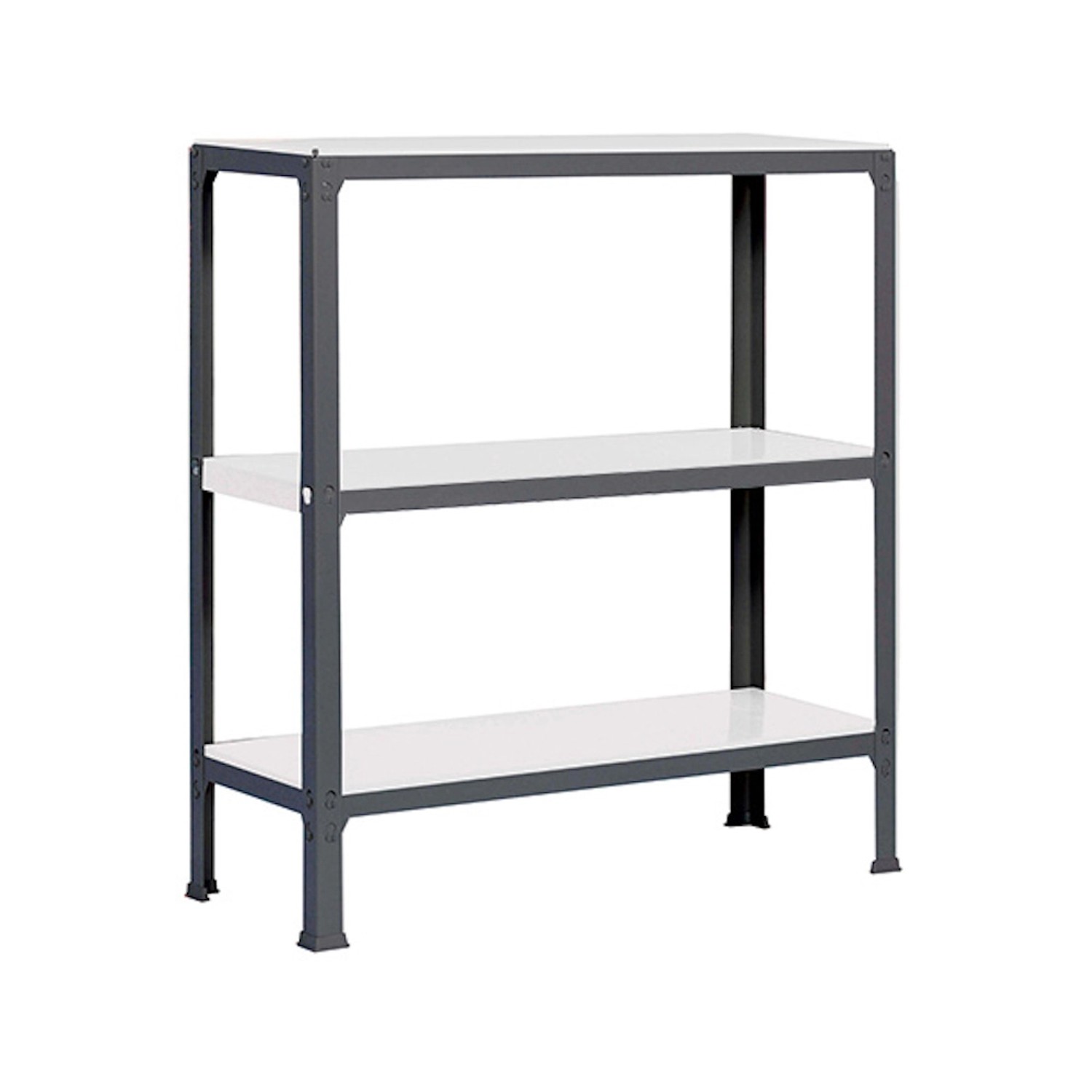 PROREGAL Wohnregal Living Koala Metal mit 3 Fachböden HxBxT 90 x 100 x 30 c günstig online kaufen