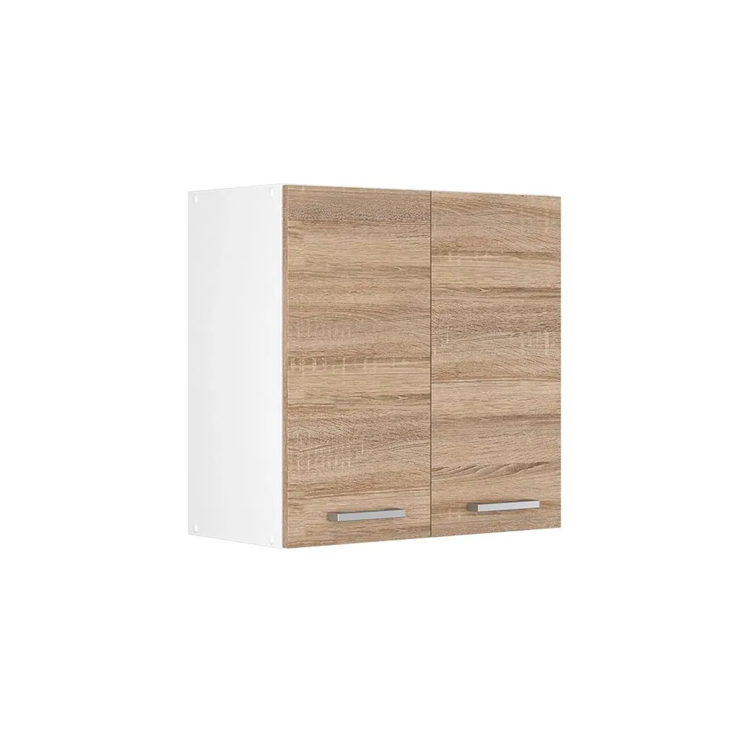 Vicco Hängeschrank R-Line Hängender Küchenschrank Sonoma Weiß 60 cm