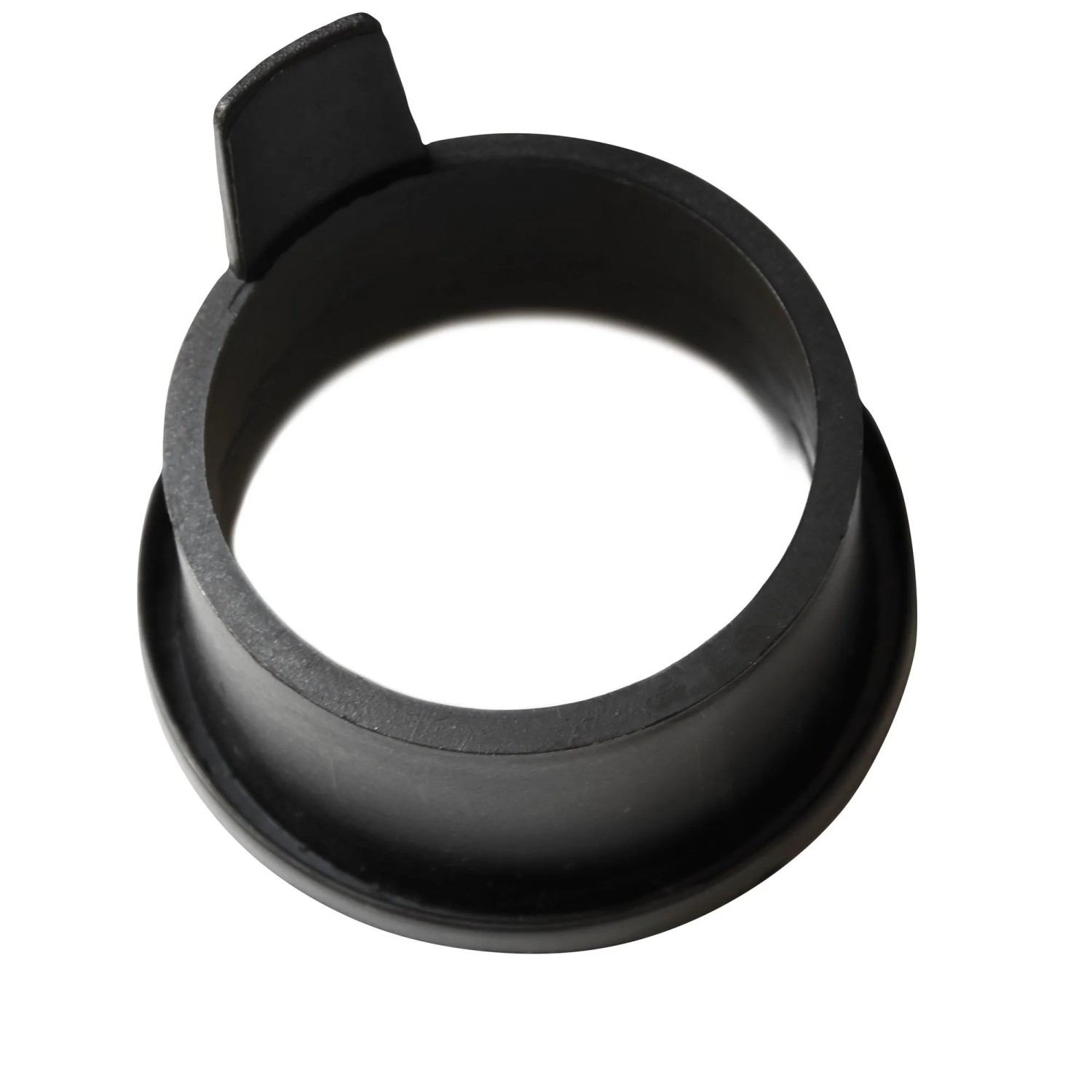 Schwarzer osoltus Universal Reduzierring aus Kunststoff für Sonnenschirmständer. Passt Schirmstockdurchmesser an.