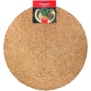 Braune Noor Winterschutz Kokosscheibe Pro, Ø 45 cm, für Kübelpflanzen.