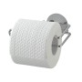 Wenko WC-Papierhalter Turbo-Loc, Chrom, zur Wandmontage ohne Bohren.