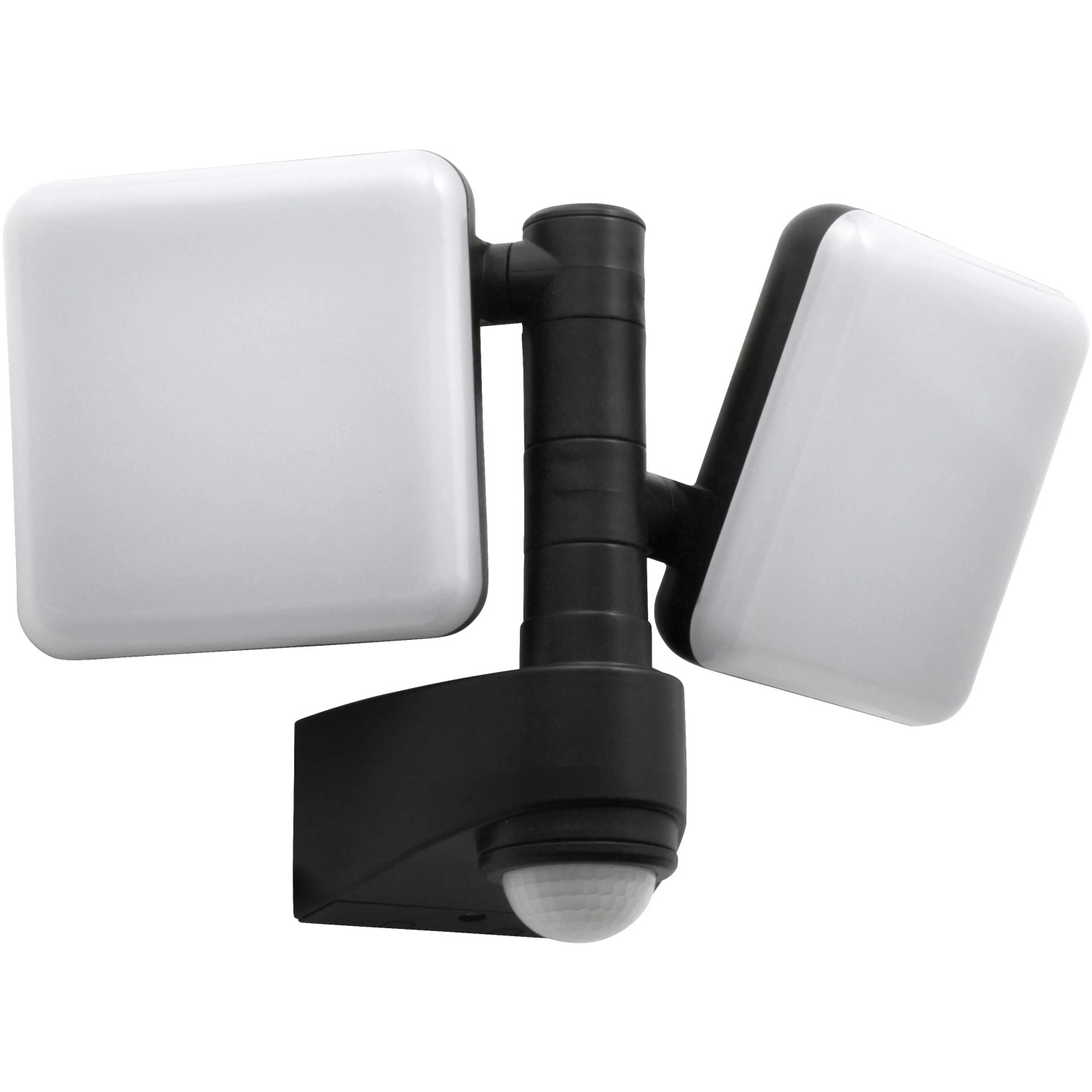 N Ve Led Wand Au Enleuchte Jaro Ii Mit 360 Bewegungsmelder Schwarz Eek