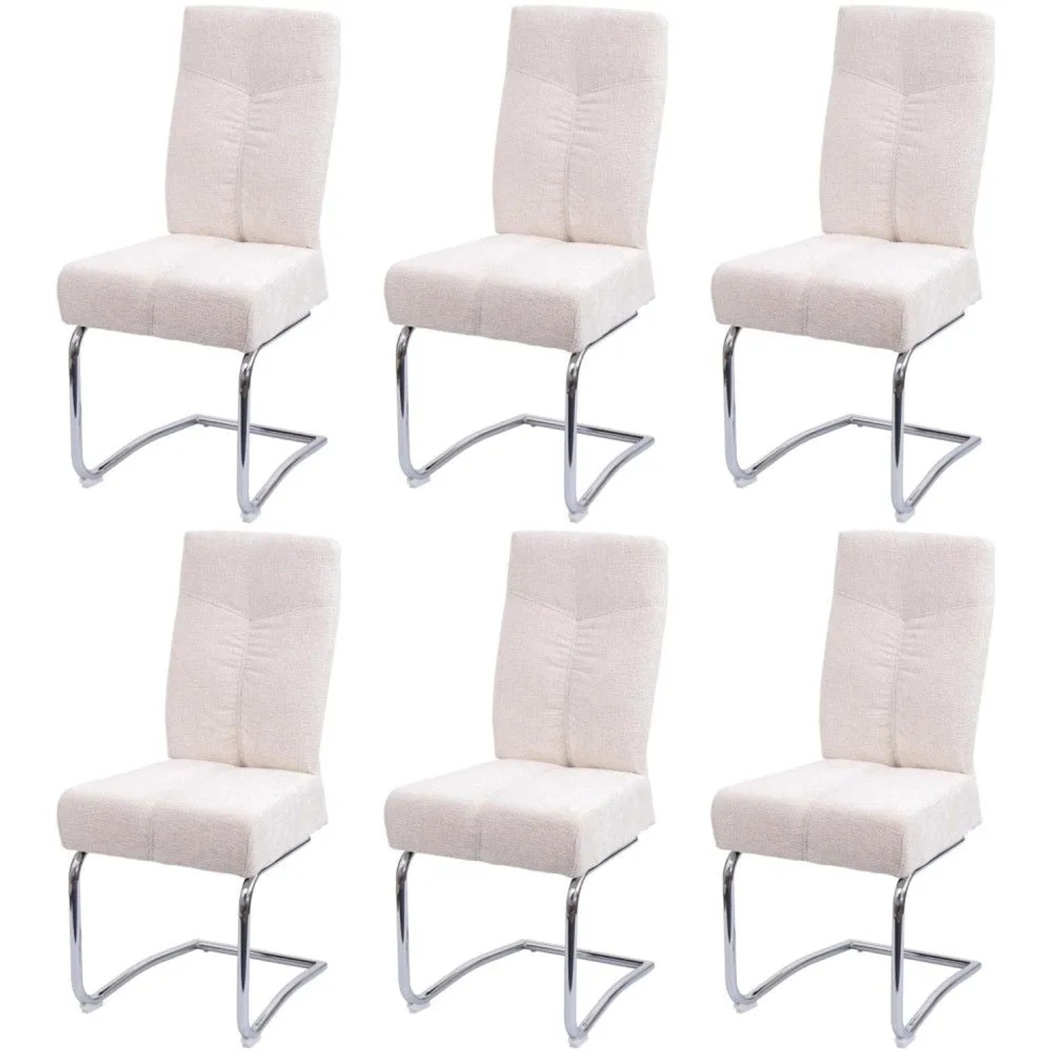 MCW Esszimmerstuhl G56 6er Set Creme