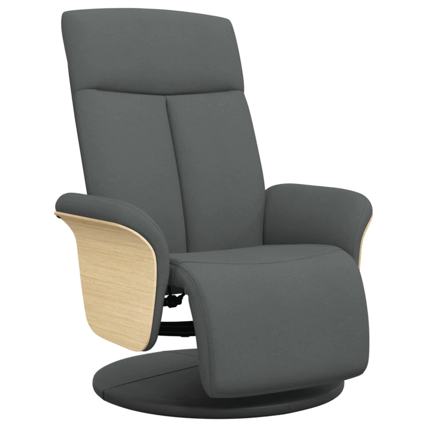 vidaXL Relaxsessel mit Fußteil Dunkelgrau Stoff 356522 günstig online kaufen