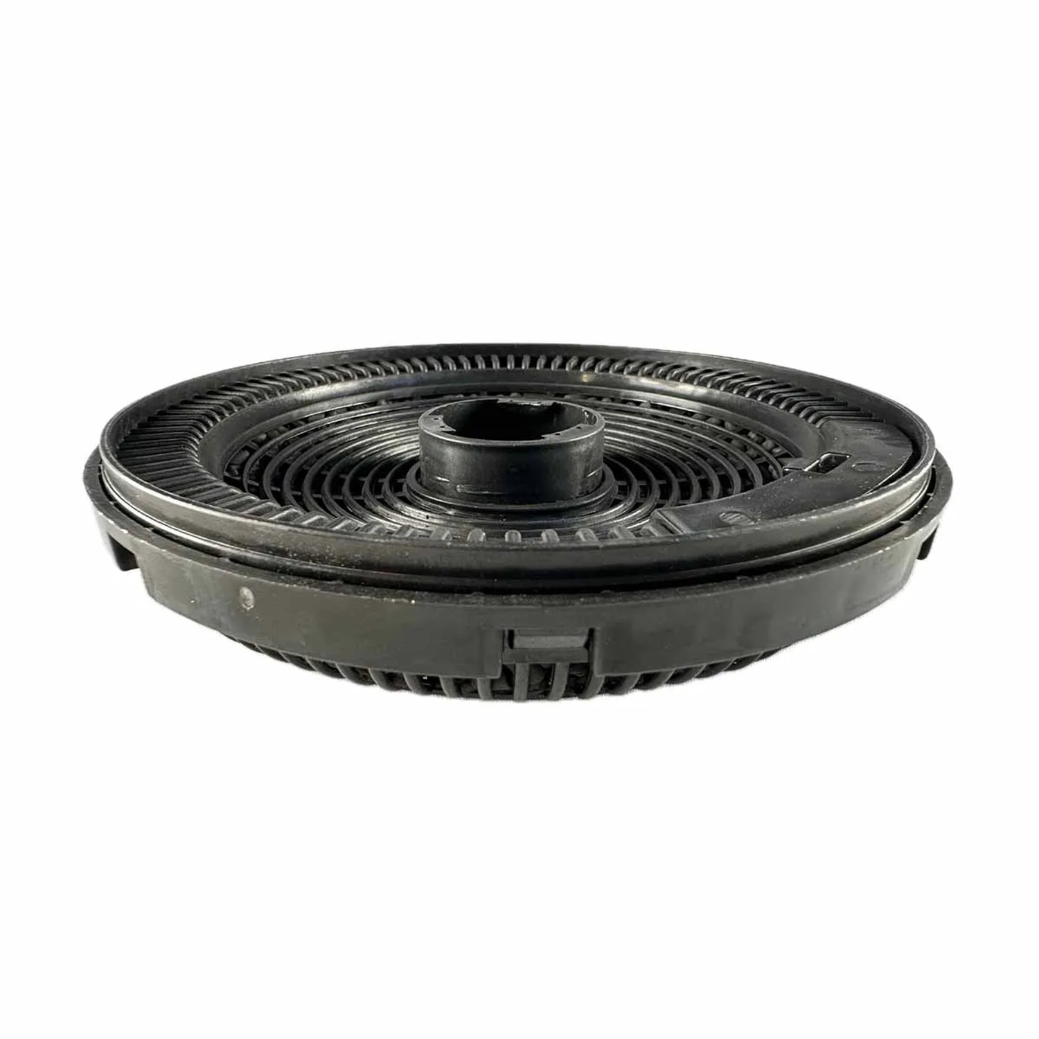 AIR2GO Aktivkohlefilter (2 Stk.) für Altus Dunstabzugshauben, rund, schwarz.