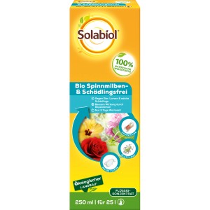 Solabiol Bio Spinnmilben- & Schädlingsfrei 250ml für Zierpflanzen und Gemüse.