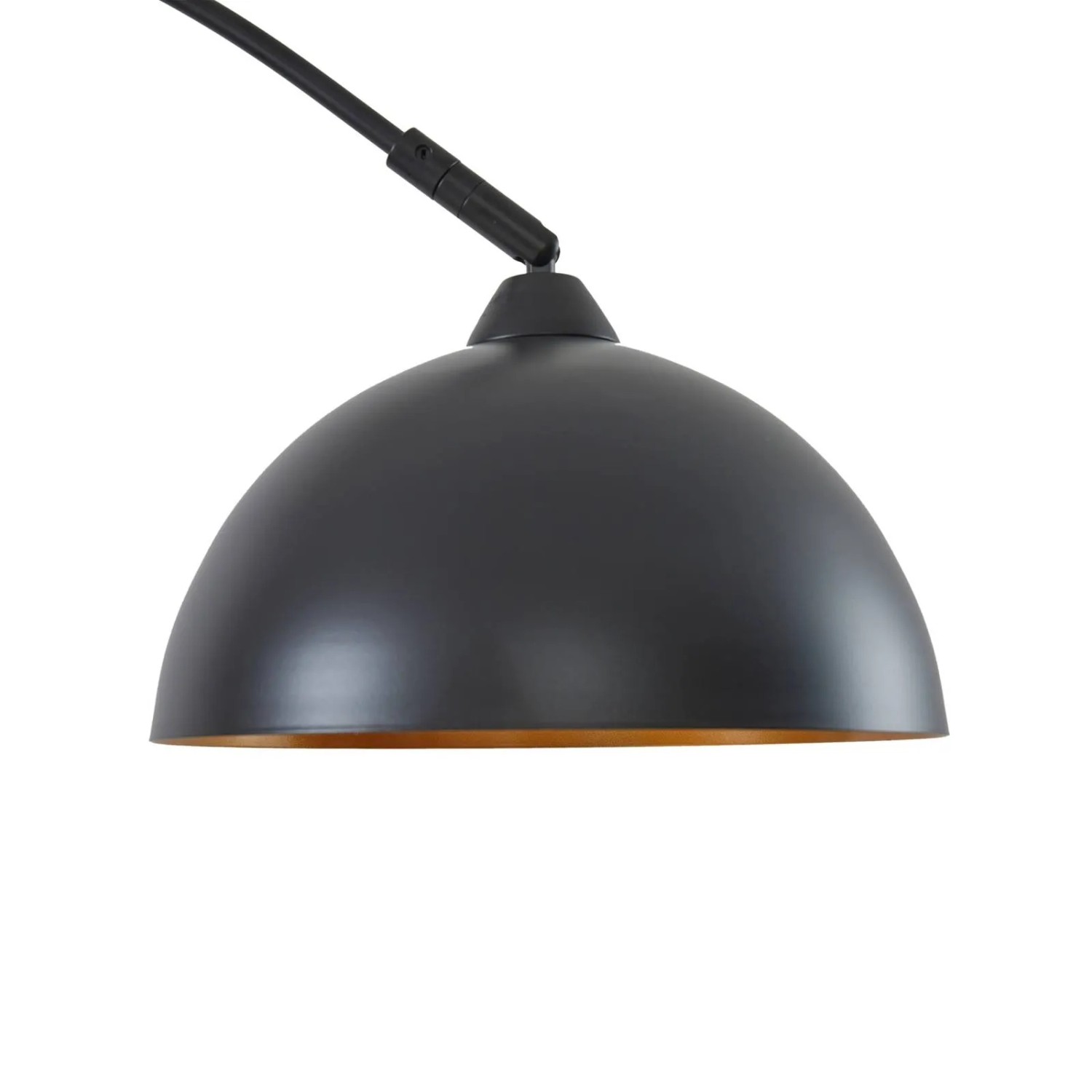 Lindby Stehlampe Bogenleuchte Tonka 10030606 Modern in Schwarz aus Metall 1-flammig E27 Wohnzimmerleuchte_6