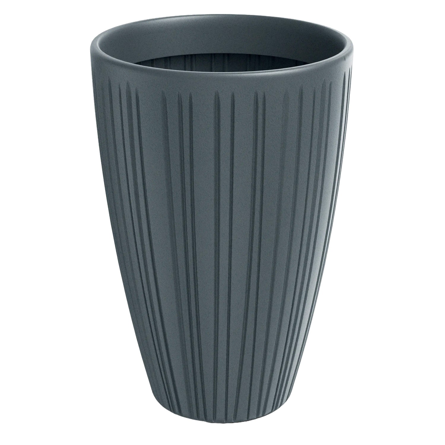 Prosperplast Blumentopf Fero Hoch Ø 40 cm x 58 cm Betongrau