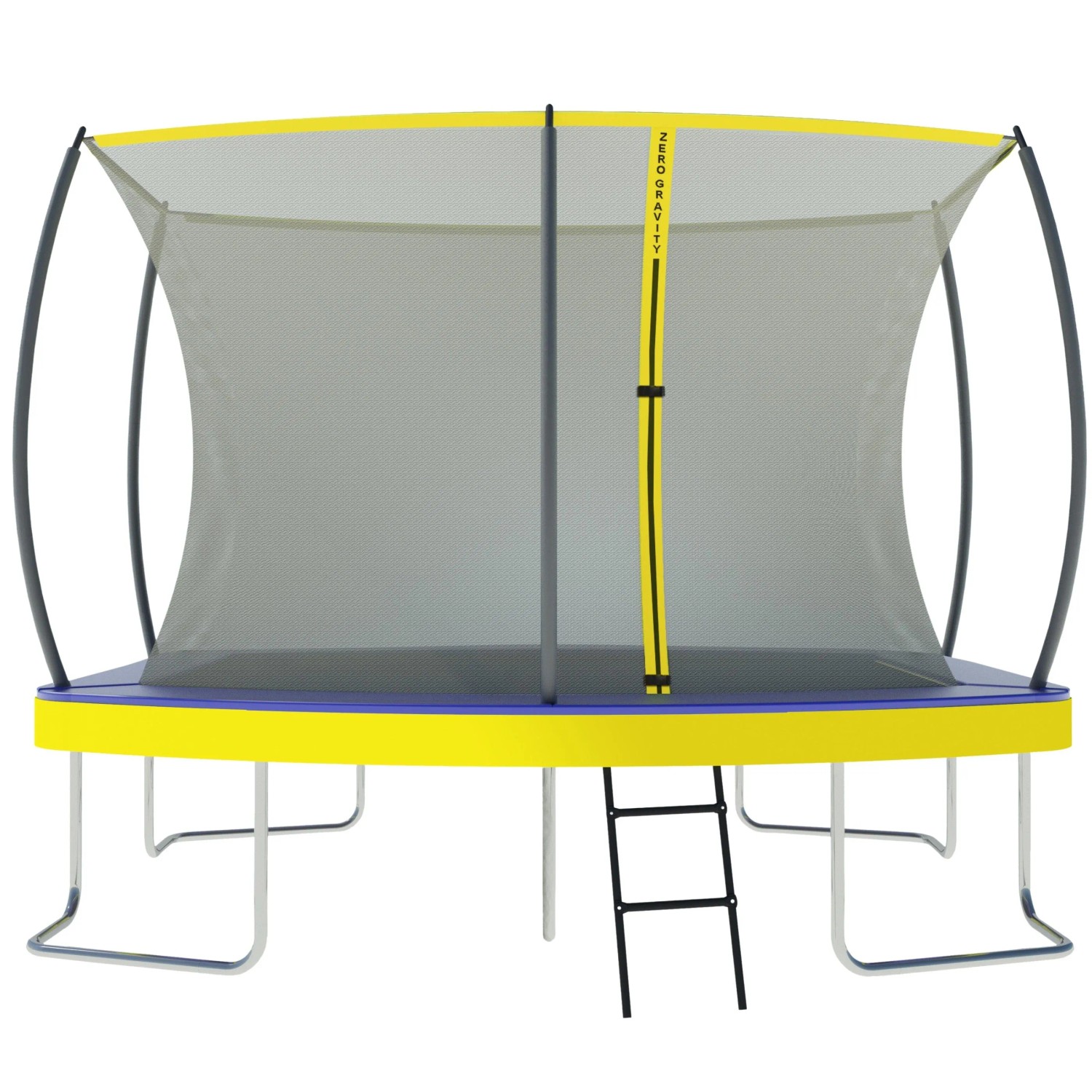 Zero Gravity Trampolin Outdoor 305x213cm TÜV GS mit Leiter