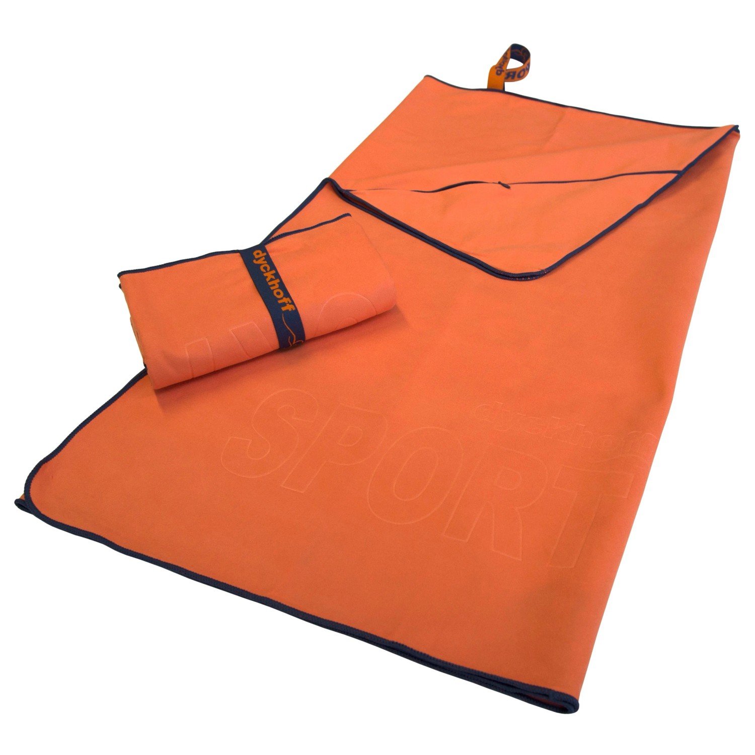 Dyckhoff Sporttuch Sports Mikrofaser Papaya 80 x 180 cm