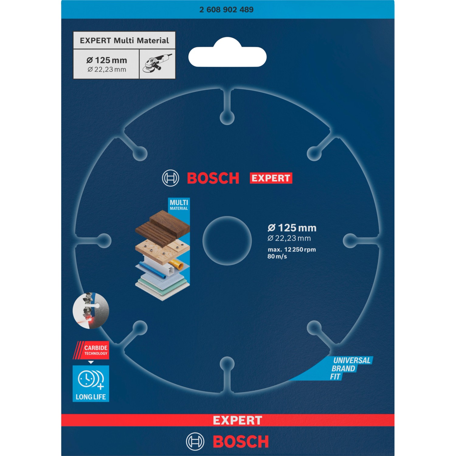Bosch Expert Trennscheibe Carbide Multi Wheel 125 mm