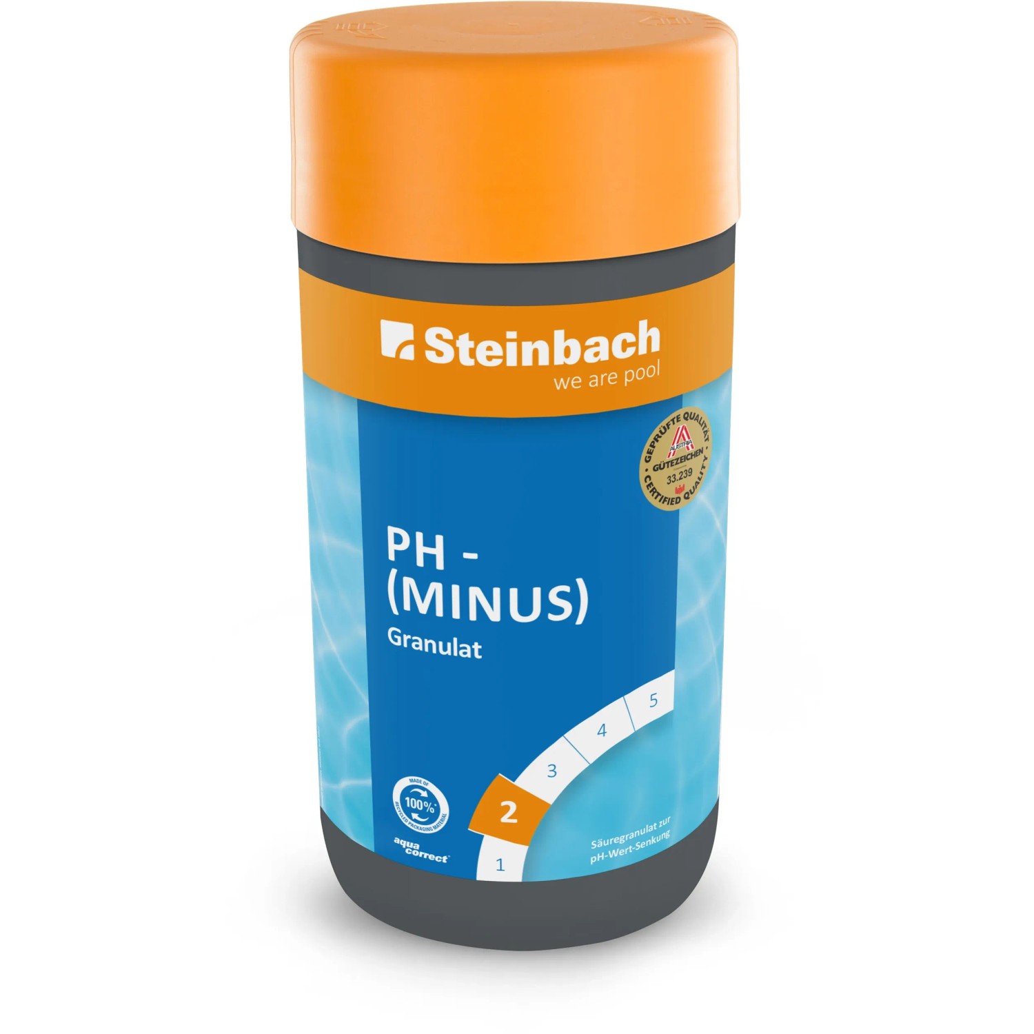 Steinbach Poolpflege Steinbach Poolpflege pH-Minus Granulat 1,5 kg