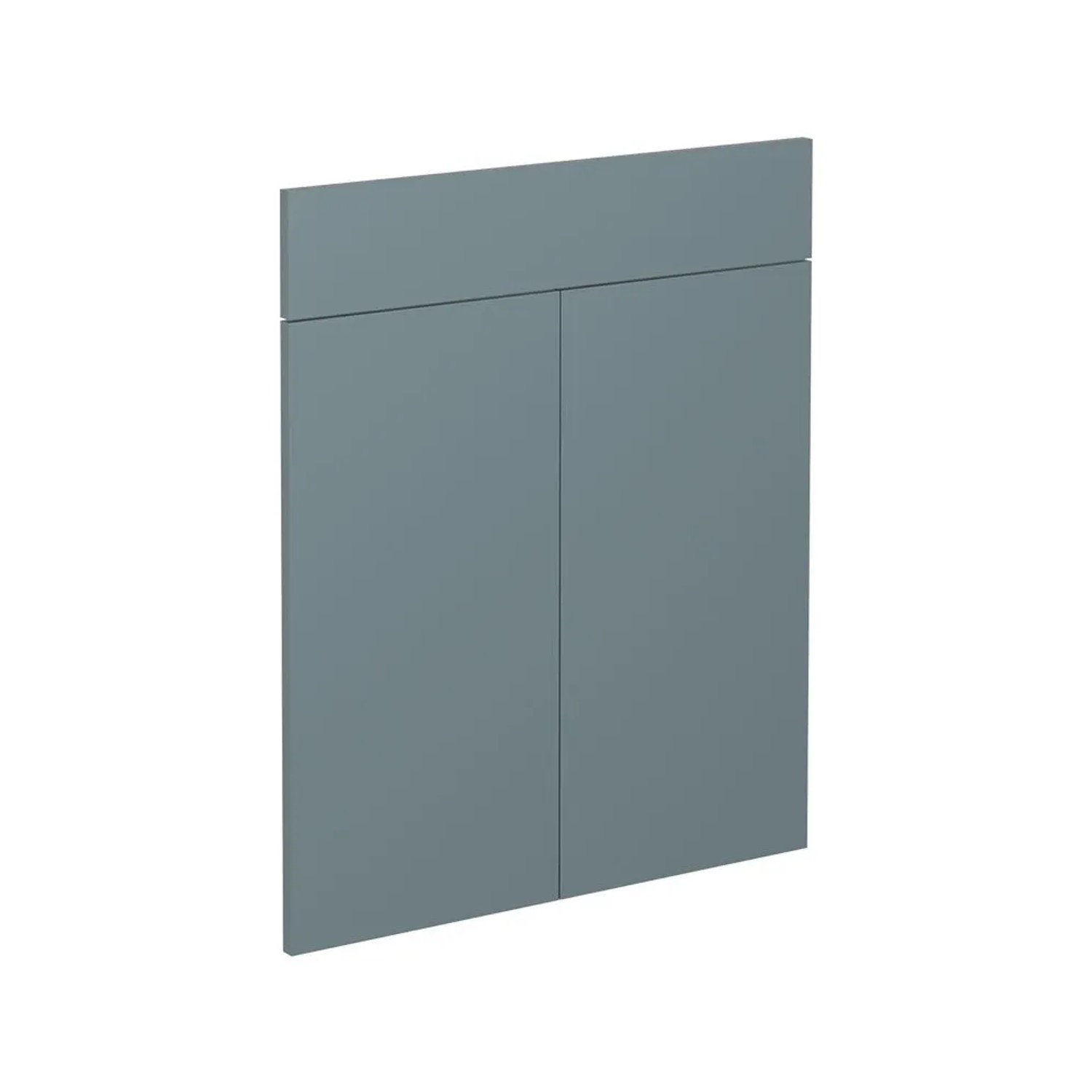 Vicco Küchenfront R-Line Blau-Grau 60 x 71 Möbelfront für den SchuBunterschrank Art Nr 40931