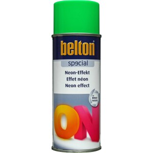 Belton Special Neon-Spray Grün, 400ml Dose, für auffällige Neon-Effekte.