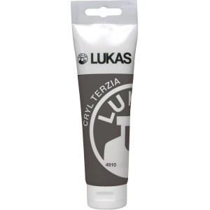 Lukas Cryl Terzia Acrylfarbe Umbra, 125ml Tube für Bastelfarben.