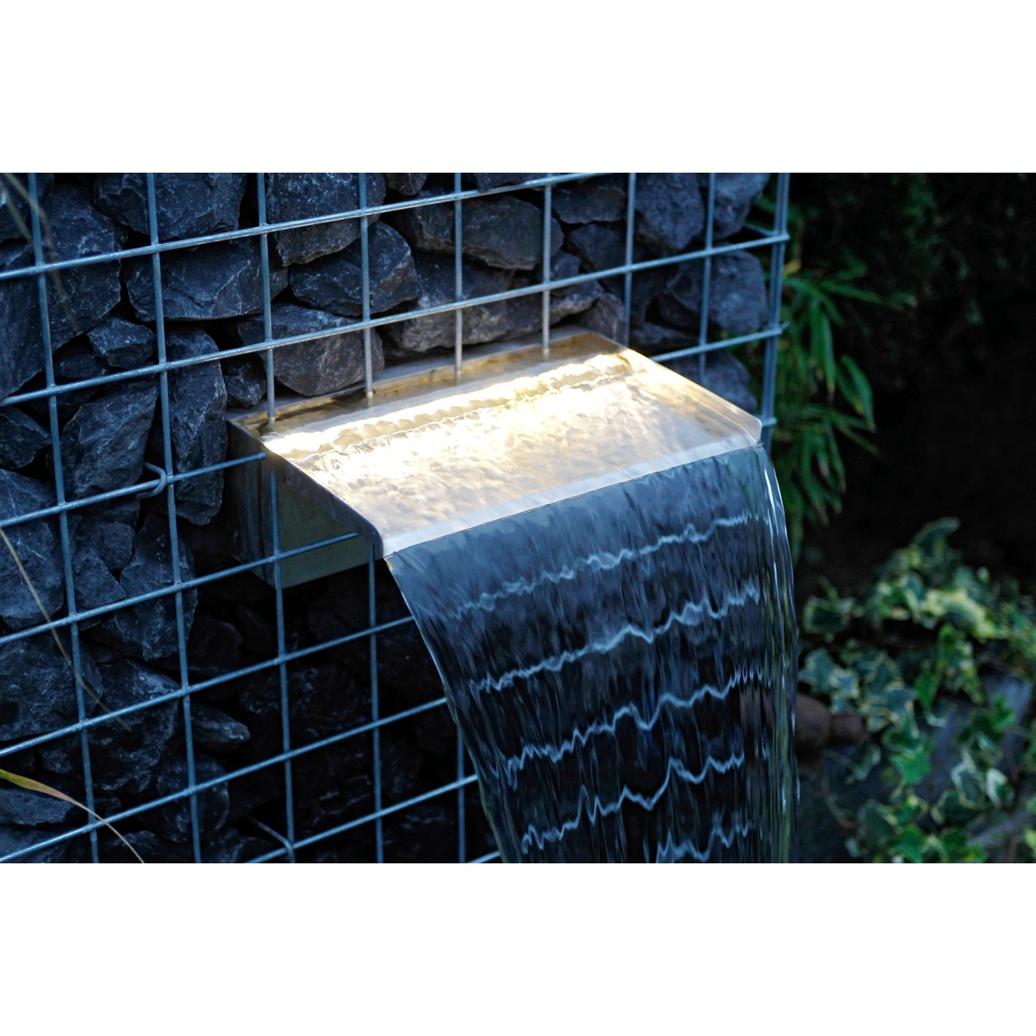 Ubbink LED Leiste 30 cm für Wasserfall, mit 20 LEDs und Trafo. Teichdeko.
