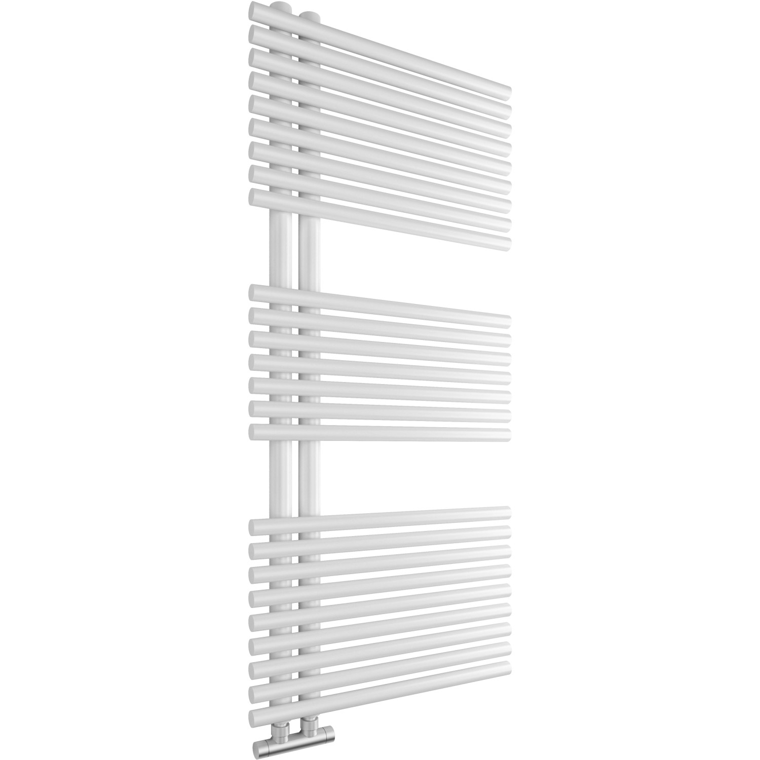 Sanotechnik Design-Badheizkörper Wien elektrisch 1132 x 600 mm Weiß