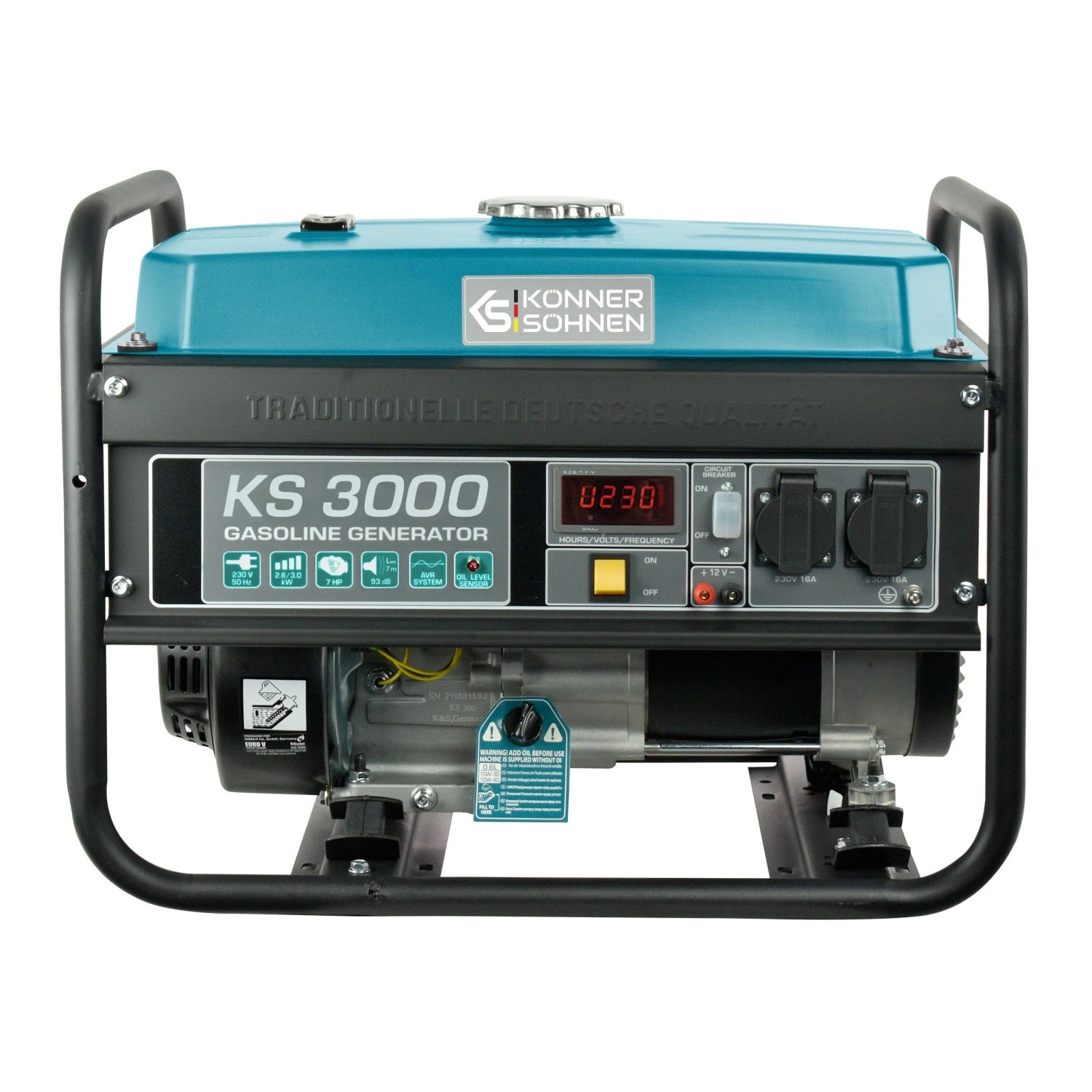 Könner & Söhnen Benzin-Generator KS 3000