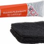 Weichlöt-Set mit Flussmittel, Lötdraht und Reinigungsvlies für Kupferrohre.