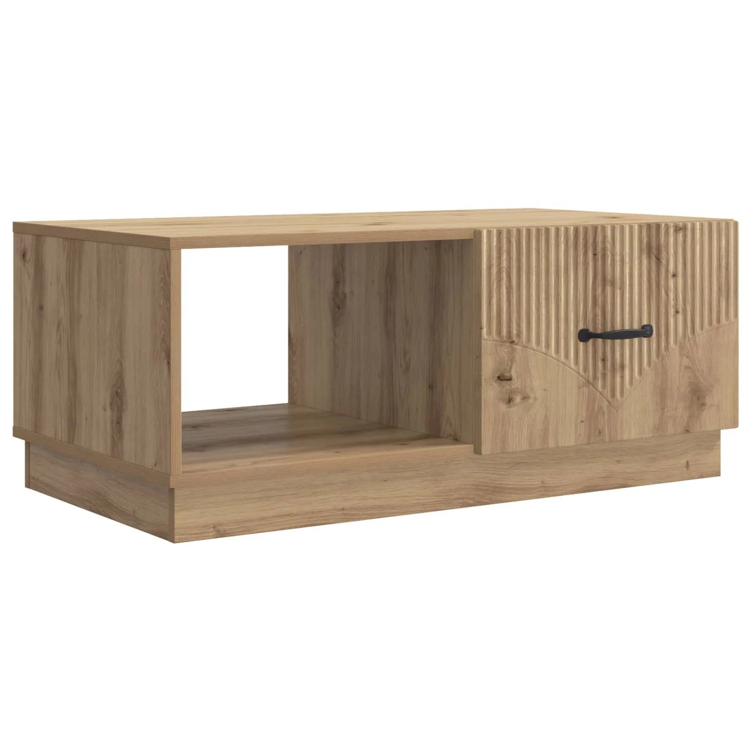 vidaXL Couchtisch Artisan-Eiche 90 x 50 x 37 cm Holzwerkstoff 895424