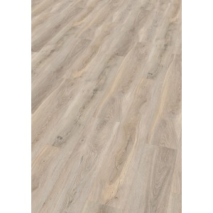 Click-Vinylboden Lusaka Eiche, helle Holzoptik, ideal für Renovierungen.