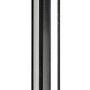 Hettich Tischbein, Ø 60 mm, 840 mm, Edelstahl-Optik, inkl. Montageplatte.