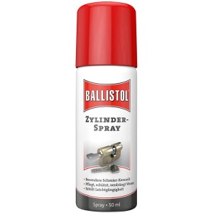 Ballistol Zylinder Spray zur Pflege und Reinigung von Schlössern und Zylindern.