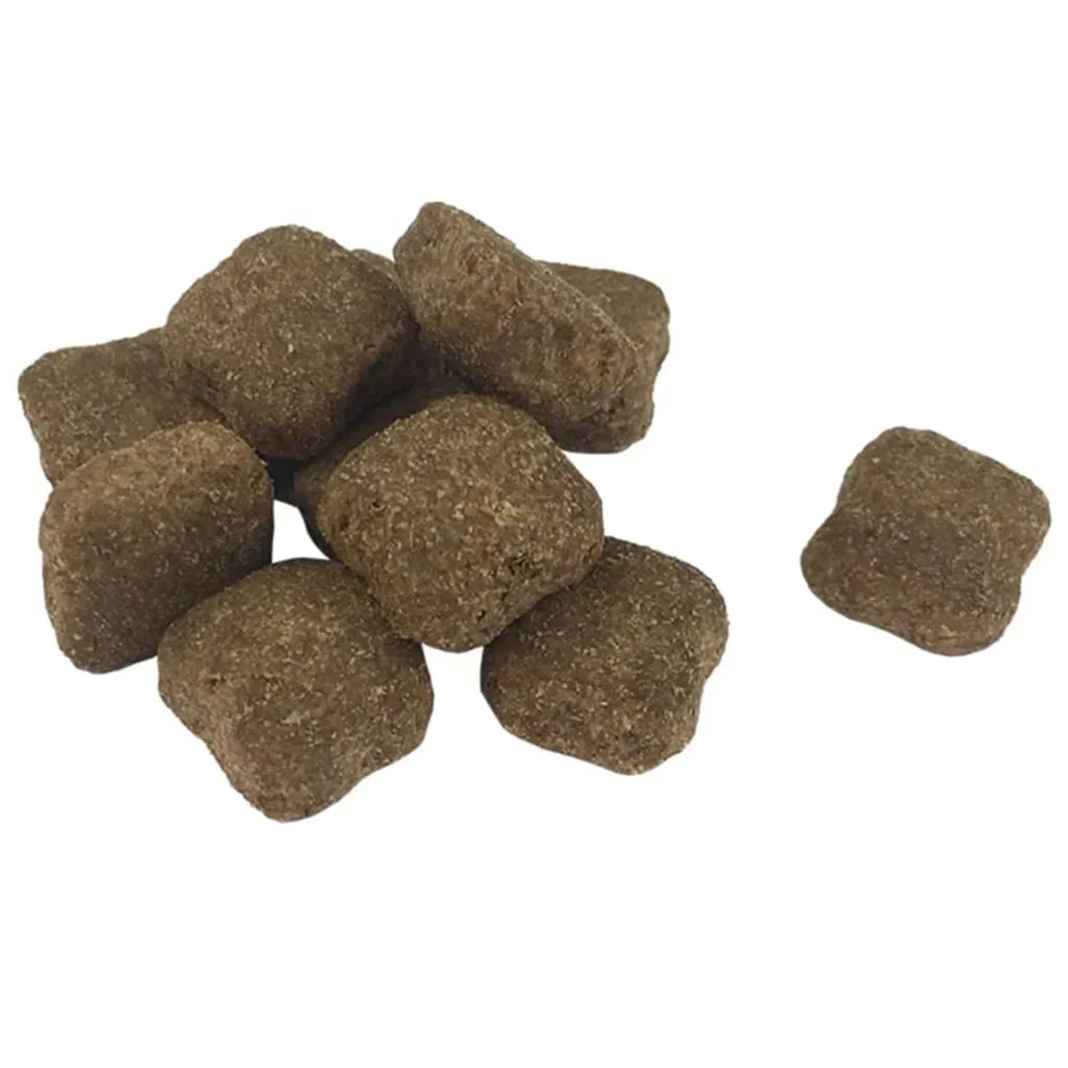 vidaXL Maxi Adult Hundetrockenfutter, Rind & Huhn. Dunkelbraune Kroketten für große Hunde.