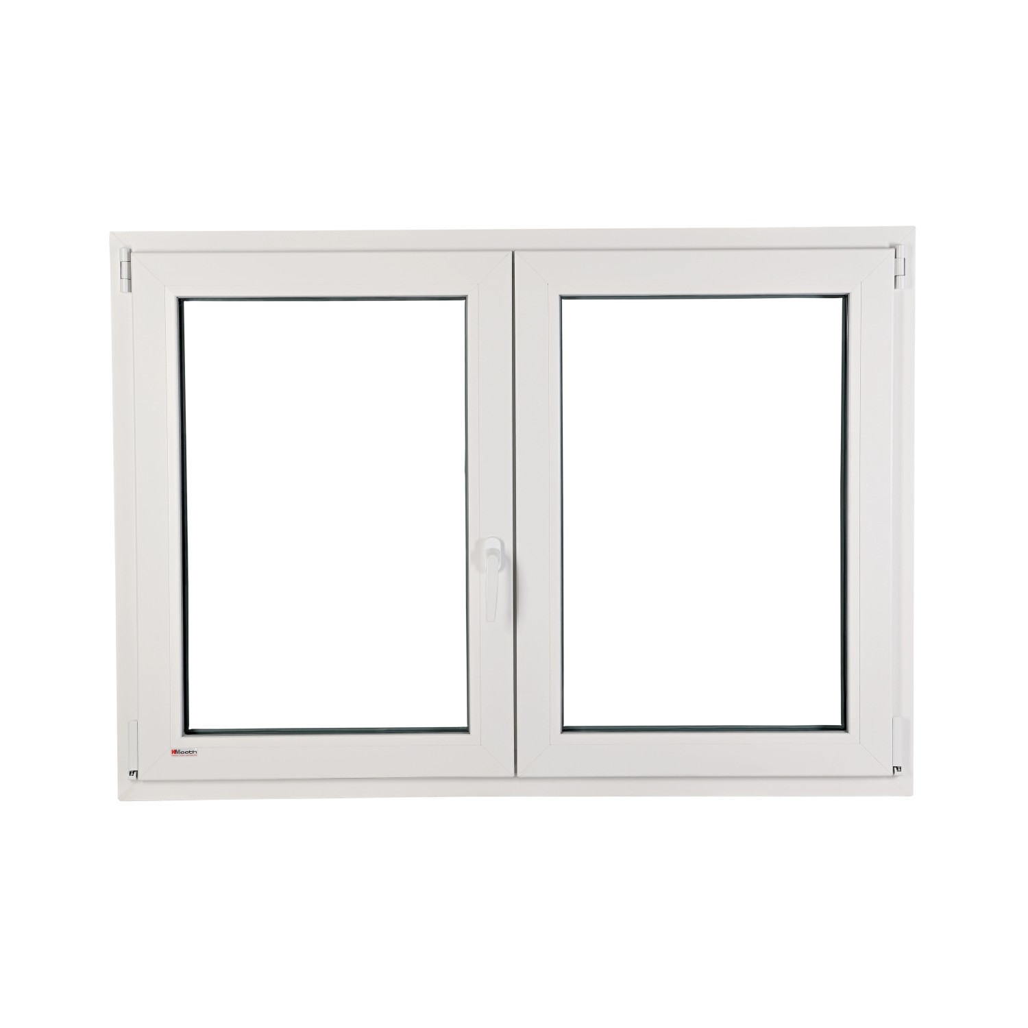 KM Meeth Kunststoff-Fenster CL70P Weiß 95 cm x 90 cm DIN Links günstig online kaufen