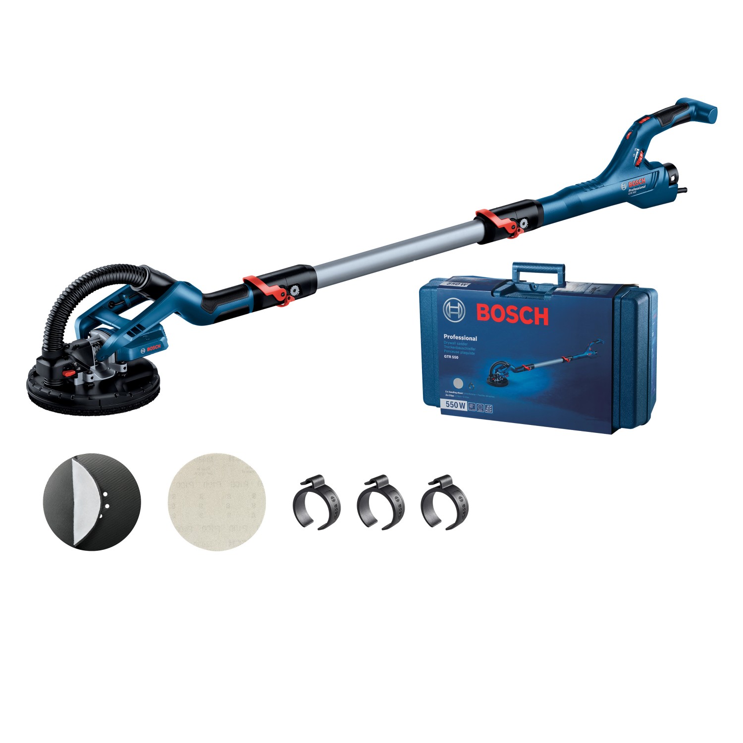 Bosch Professional Trockenbauschleifer GTR 55-225 im Koffer