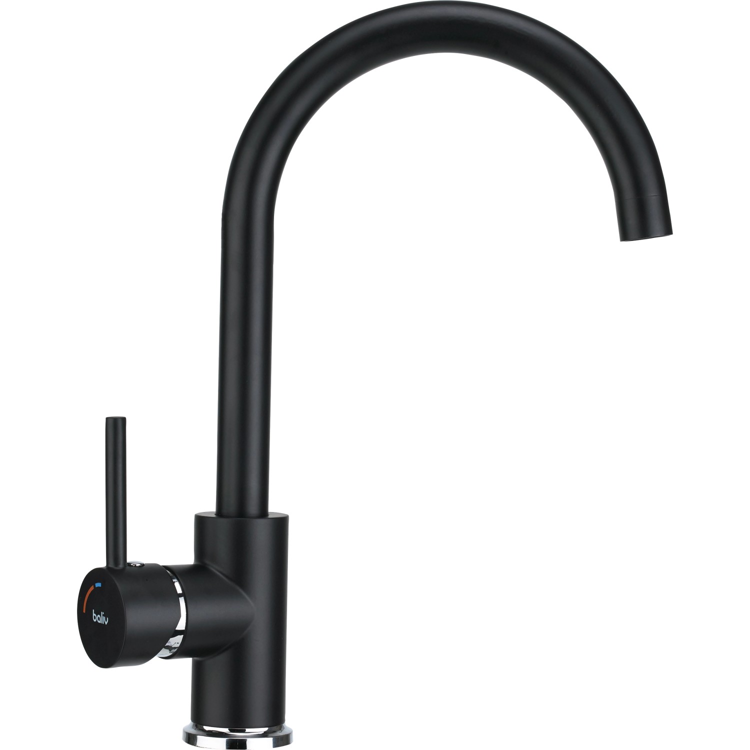 baliv Küchenarmatur KI-1831 Schwarz Matt