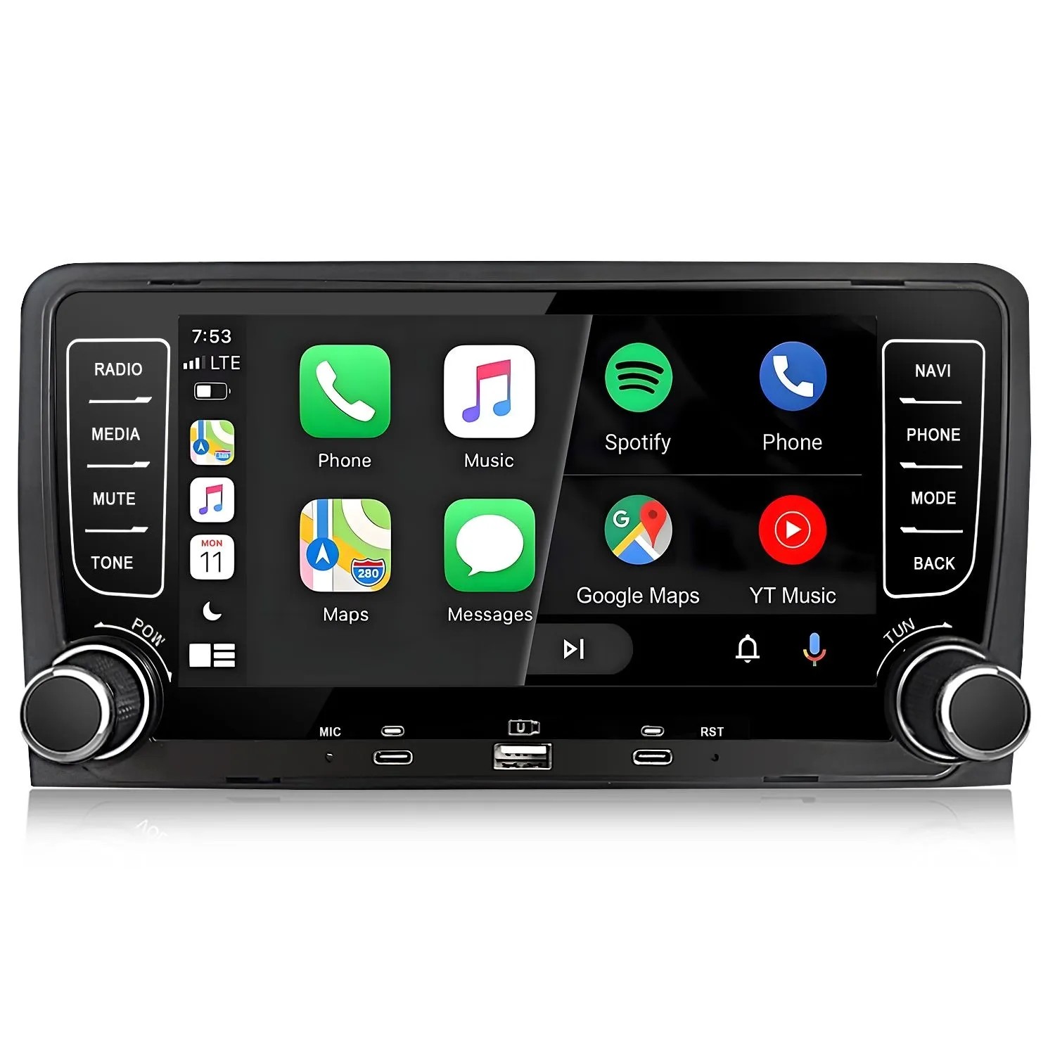 Junsun Autoradio Für Audi Rs3 Sportback 2011-2012
