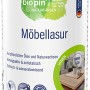 biopin Möbellasur farblos, 0,375l Dose. Holzlasur für Möbel, lösemittelfrei und atmungsaktiv.