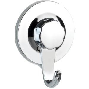 Wenko Ultra-Loc Wandhaken Valenza Chrom, Küchenhelfer zur einfachen Befestigung ohne Bohren.