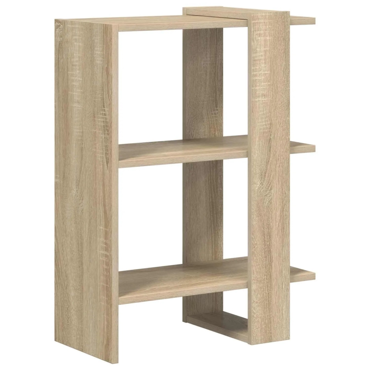 vidaXL Bücherregal Sonoma-Eiche 52 x 25 x 71,5 cm Holzwerkstoff 892401