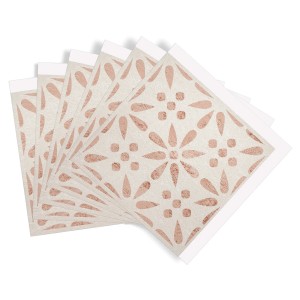 d-c-fix Wandfliesen Wall Tiles Vintage Flowers, 6er-Set, 33x33 cm