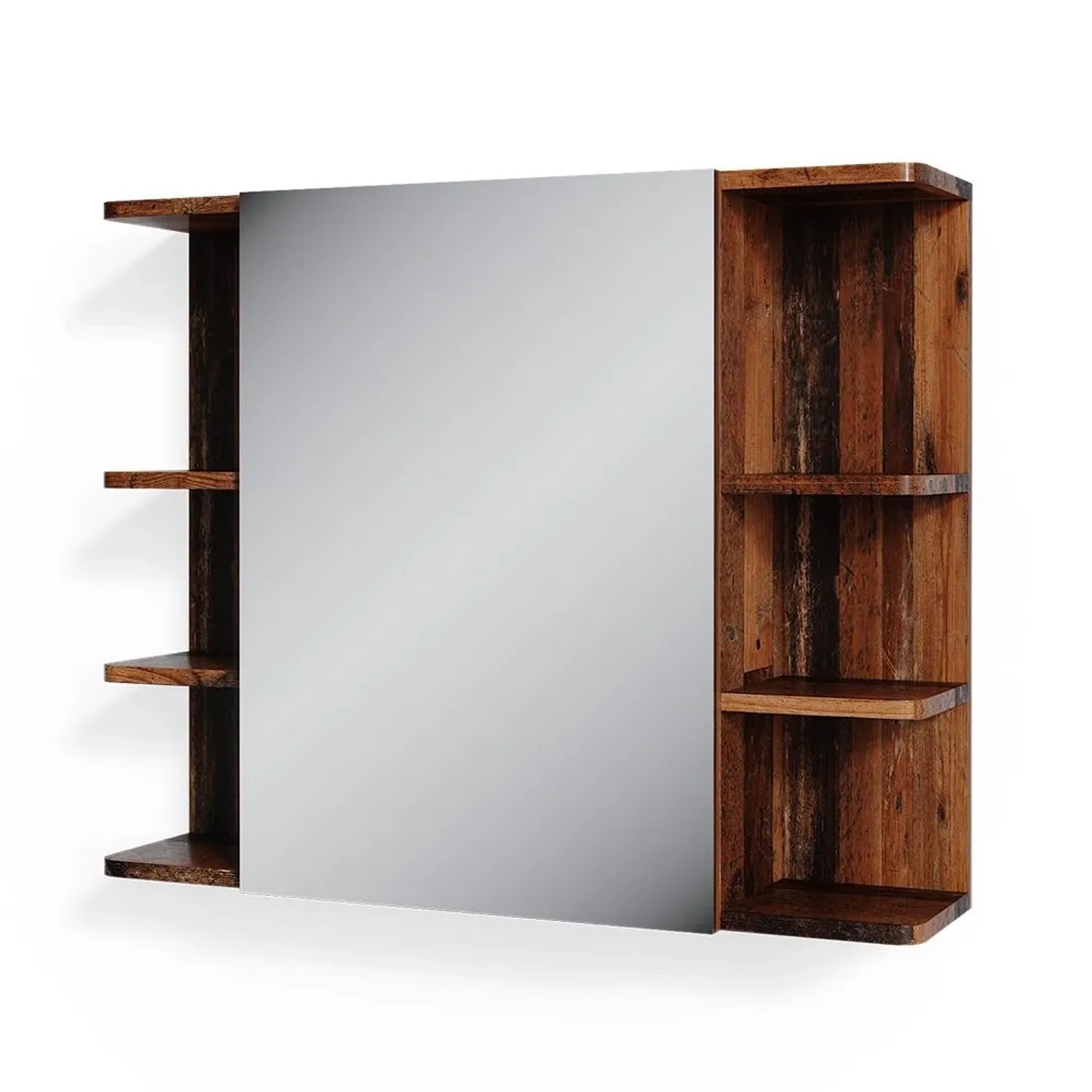 Vicco Badspiegelschrank Fynn Oldstyle 80 x 64