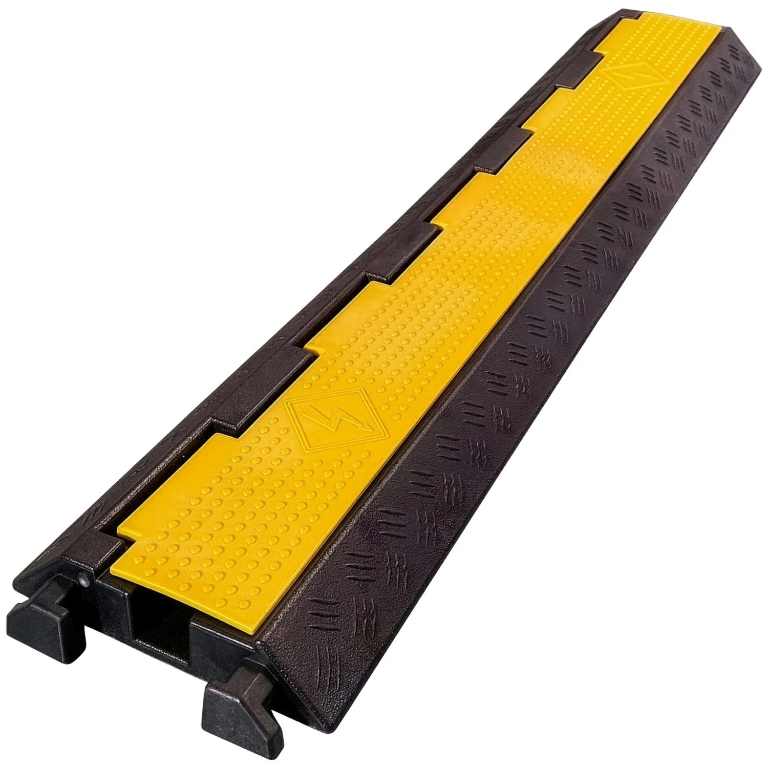Floordirekt Kabelbrücke Juno Kabelschutzbrücke 1-Kanal Max. 10 Tonnen Rampe Mit Klappe