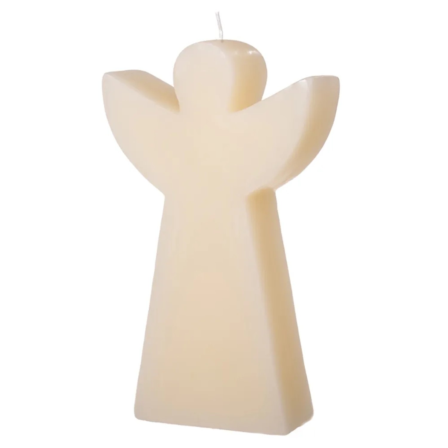 Engel-Kerze 21 cm Creme