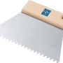 LUX Zahnspachtel Classic 180 mm mit Holzgriff und Stahlblatt mit C1 Viereckzahnung.