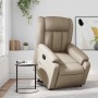 vidaXL Relaxsessel mit Aufstehhilfe Elektrisch Cappuccino Kunstleder 3205284_16