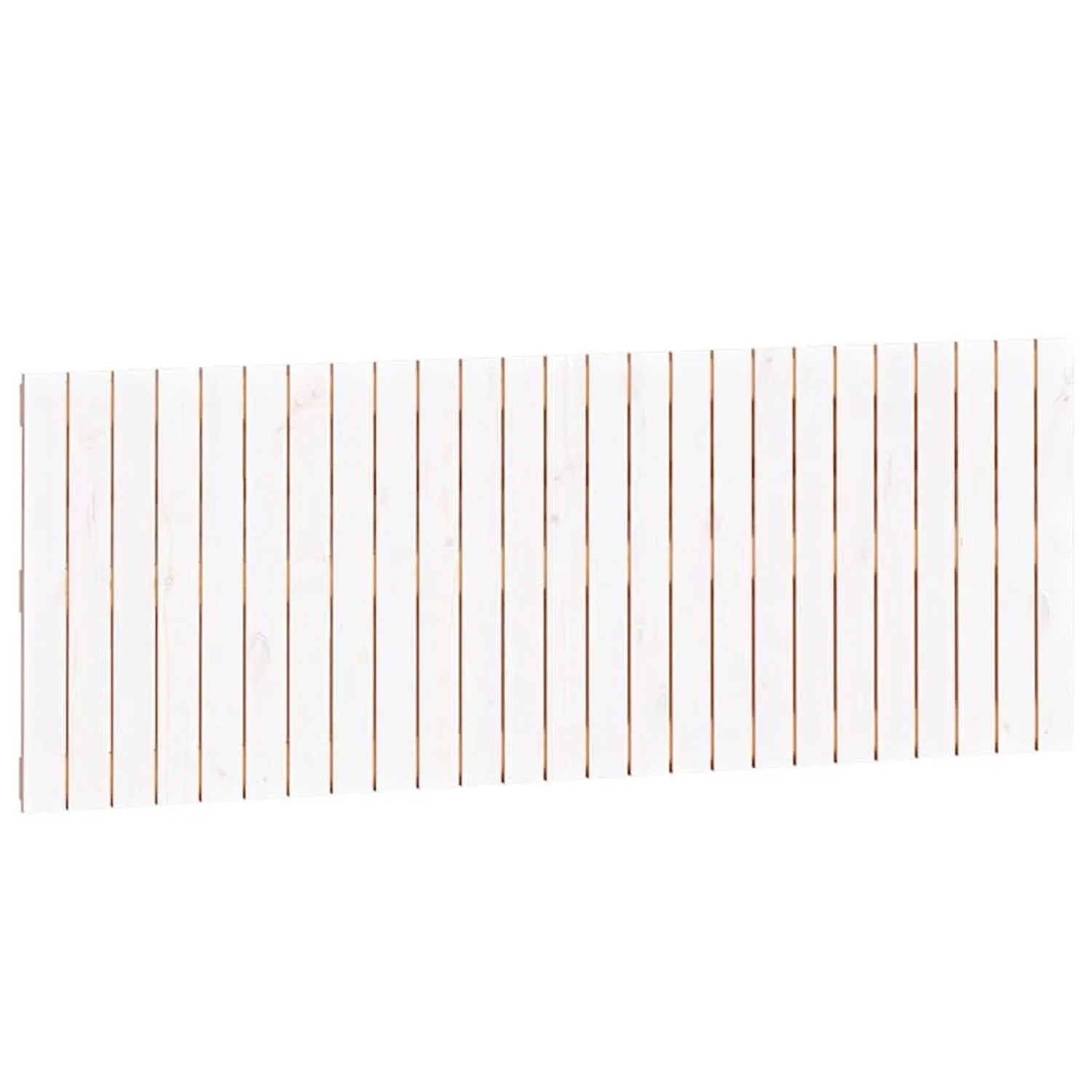 vidaXL Wand-Kopfteil Weiß 159,5x3x60 cm Massivholz Kiefer 824849