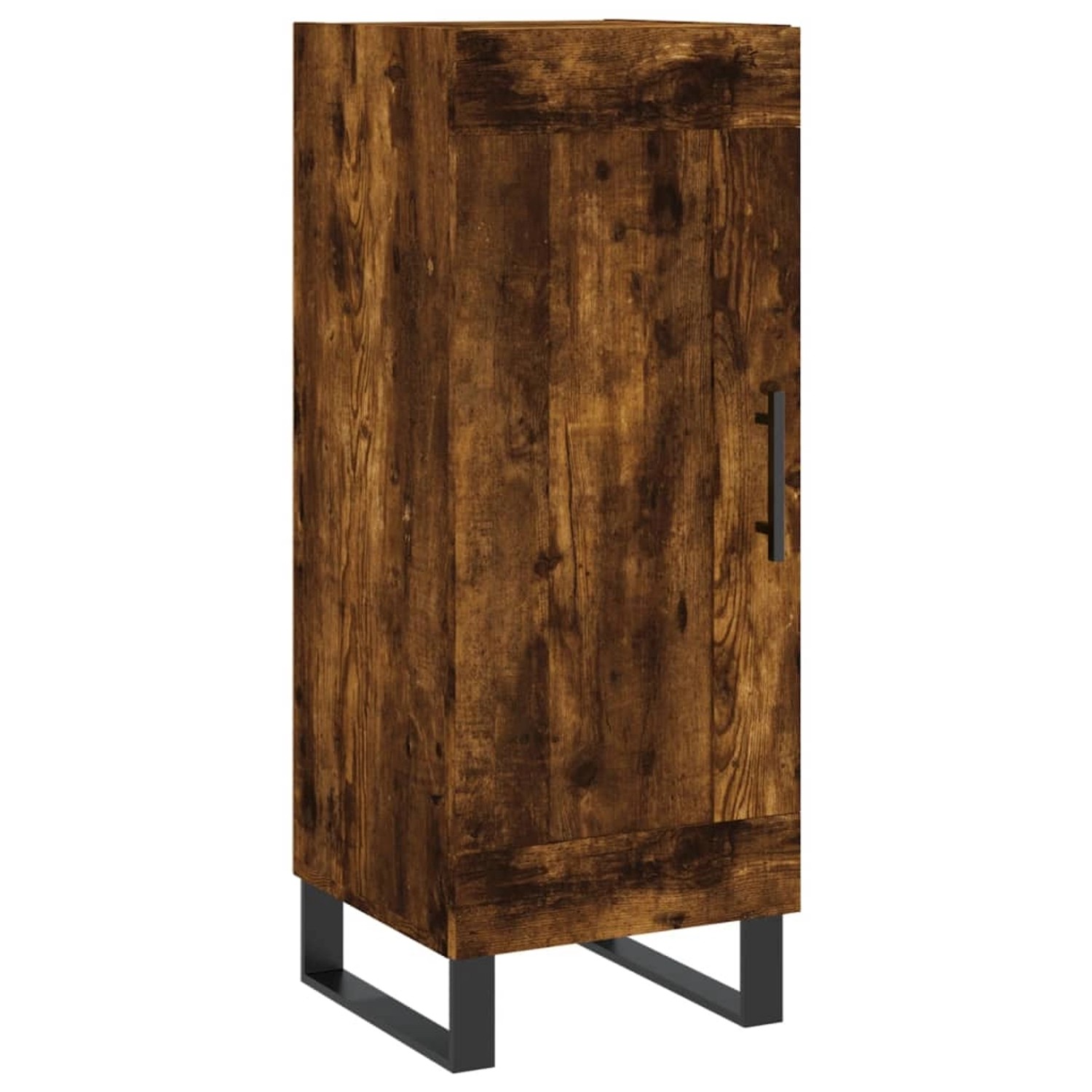 vidaXL Sideboard Räuchereiche 34,5x34x90 cm Holzwerkstoff 830473 günstig online kaufen