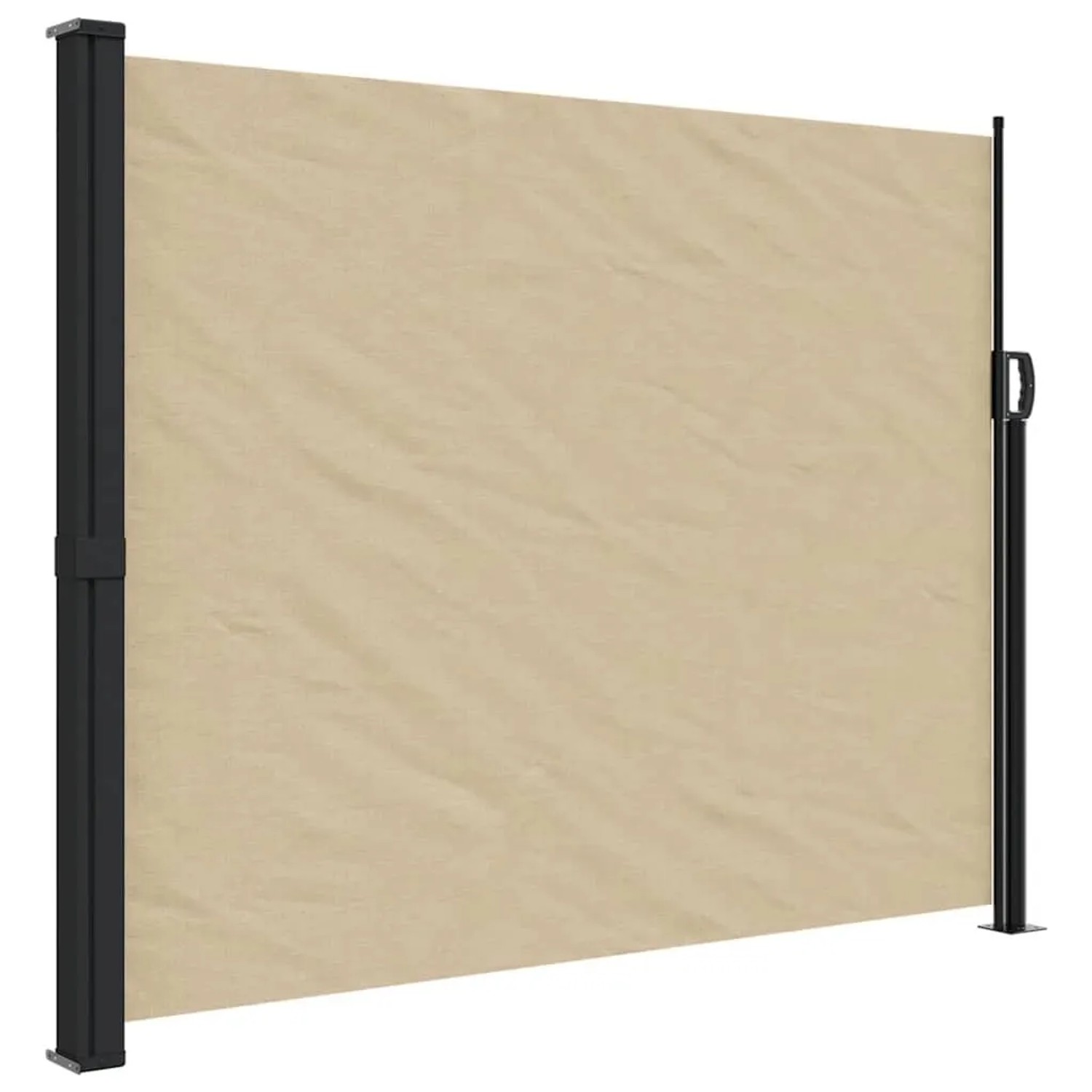 vidaXL Seitenmarkise Ausziehbar Beige 160x300 cm 4004315